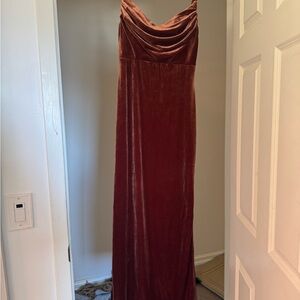 Revelry Skye Dress in Rust